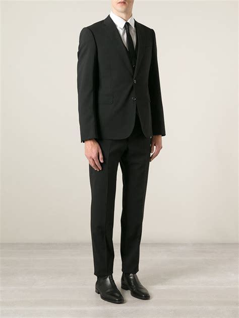 giorgio armani 3 piece suit
